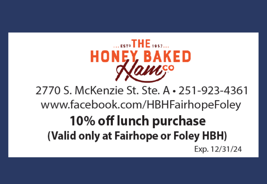 10% off Lunch Purchase!