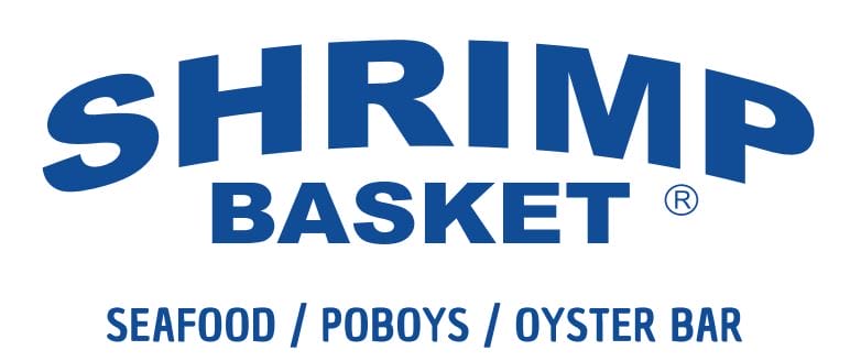 Shrimp basket blue logo
