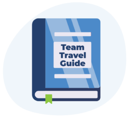 Team Travel Guide Icon